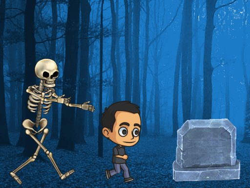 Spooky Forest Run Game Image Spooky Forest Run Game
